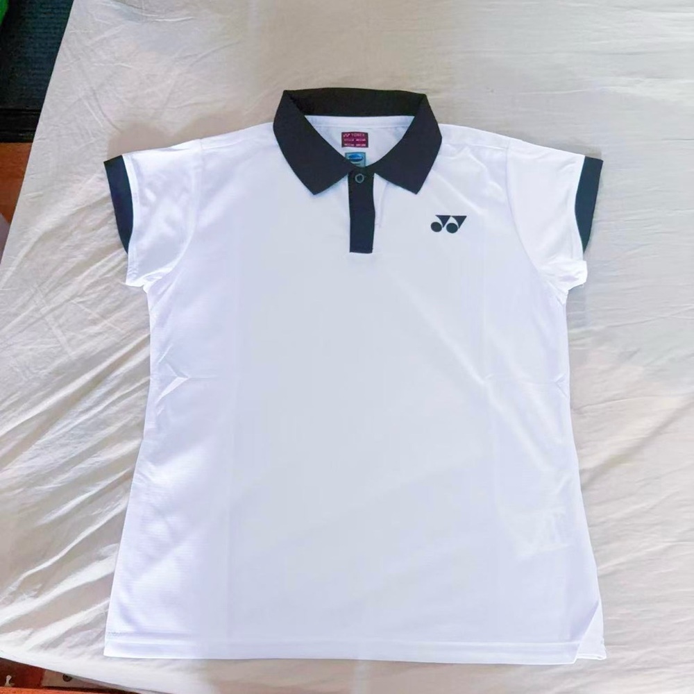 Yonex Women's polo tourname‎ Shirt white tenni badminton golf M(US) =XL(KR)